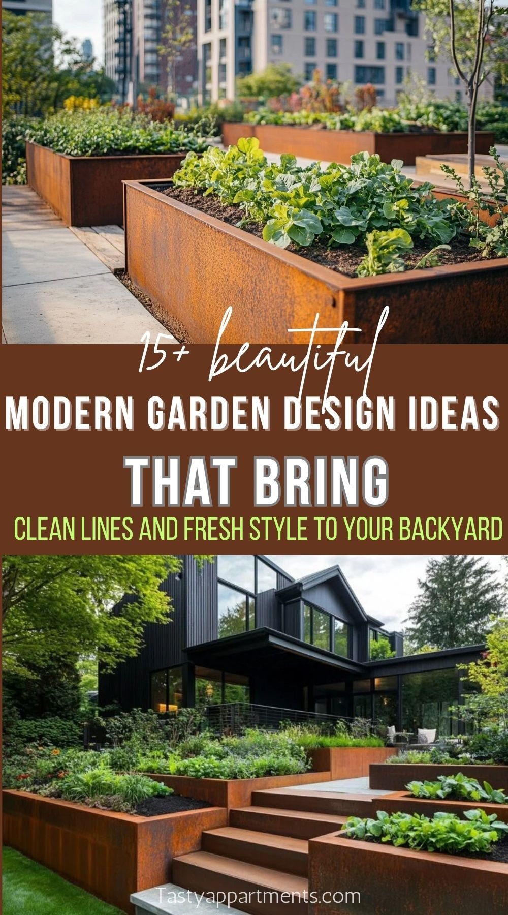 15+ beautiful Modern Garden Design Ideas That Bring Clean Lines and Fresh Style to Your Backyard