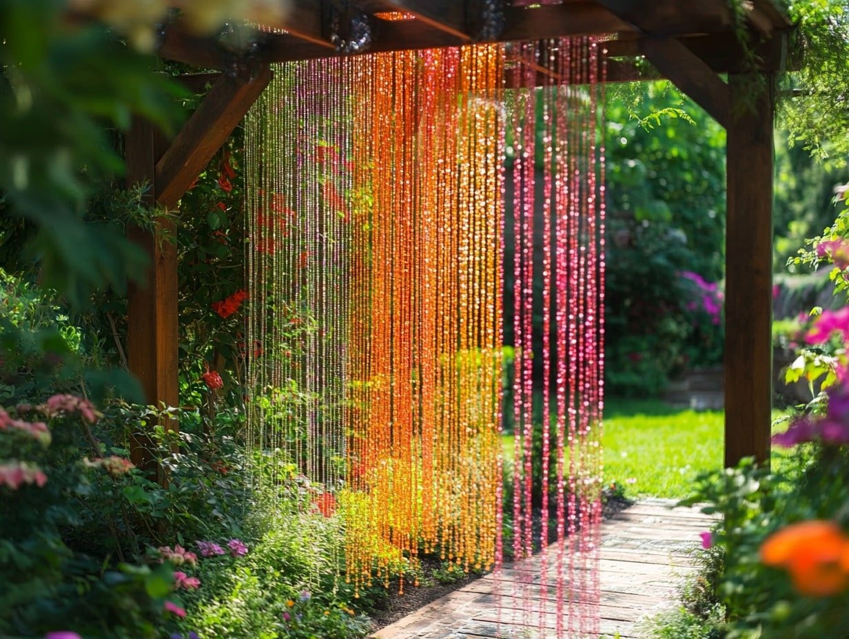 Boho Portals: Beaded Curtains That Dance With the Breeze