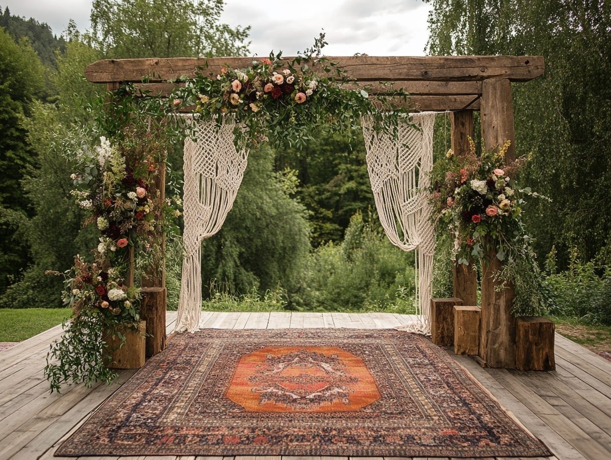A Dream Boho Wedding Setup