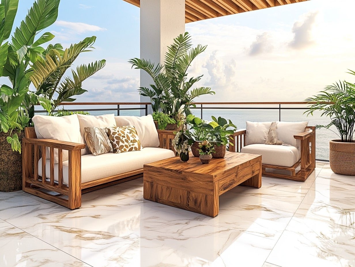 Turn Your Balcony into a Tropical Escape