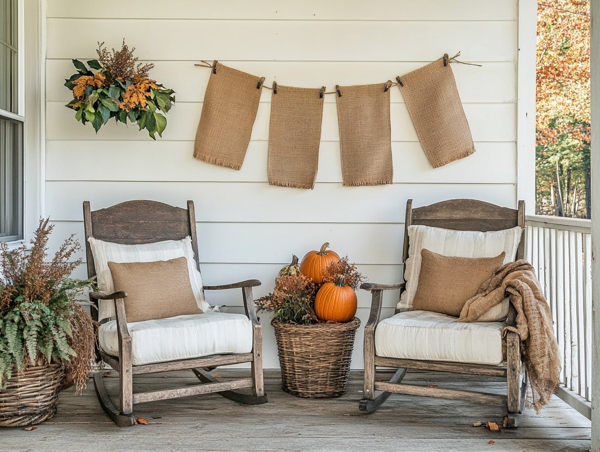 Country Porch Goals with Cozy Rockers and Pumpkins
