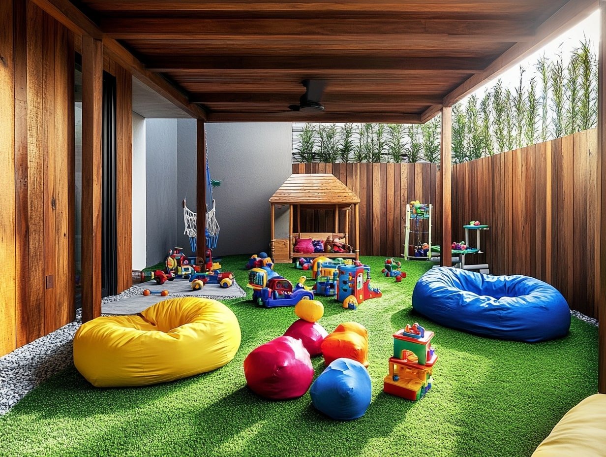 Play Zone with Bean Bags & Toys Galore