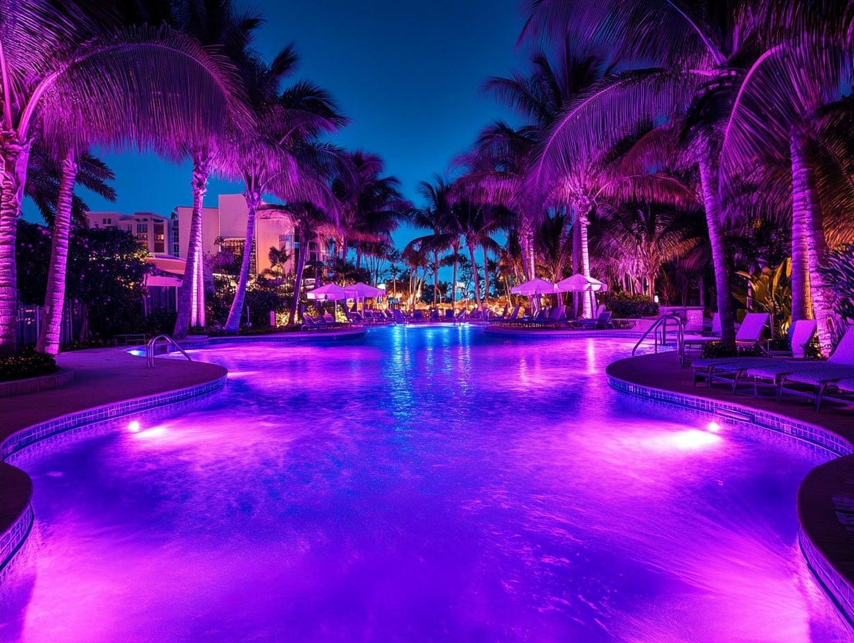 Transform Your Pool With Color-Changing LED Lighting
