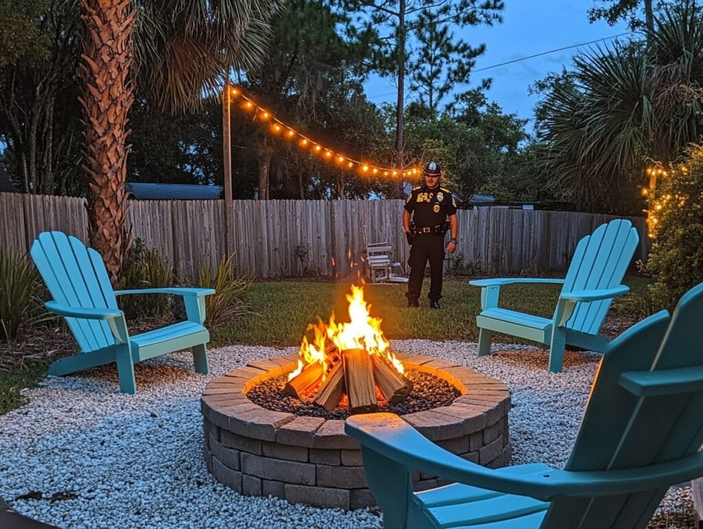 Create a Beach-Themed Backyard Fire Pit