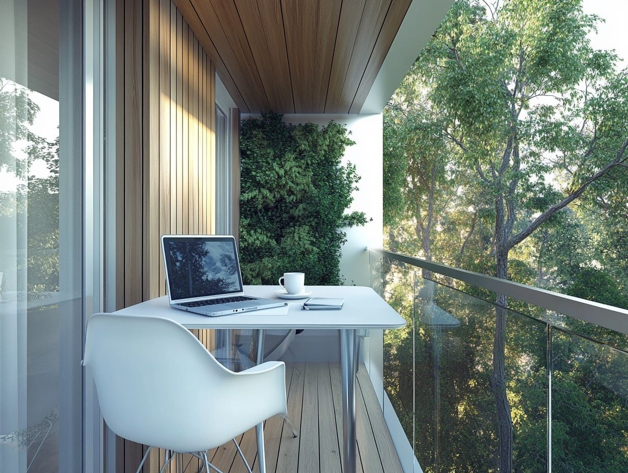 Create a Mini Workspace on Your Balcony for a Calm, Productive Retreat