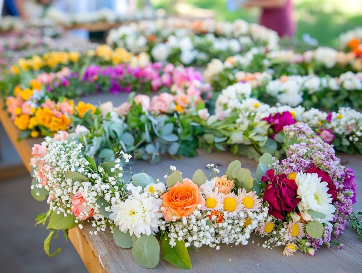 DIY Flower Crowns: Let Visitors Craft Their Hippie Aura