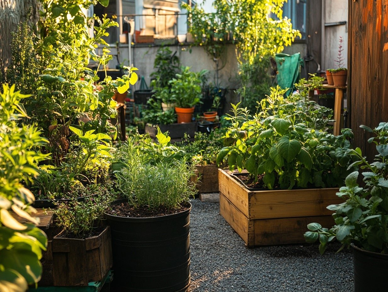 Grow a Corner Full of Aromatic Herbs