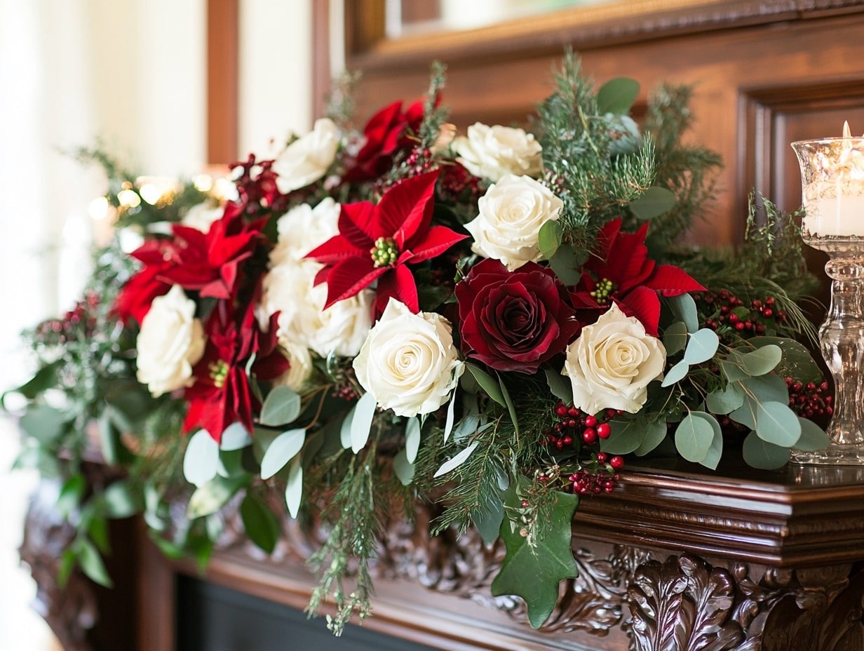 Decorate With Bold Winter Blooms for a Festive Floral Statement