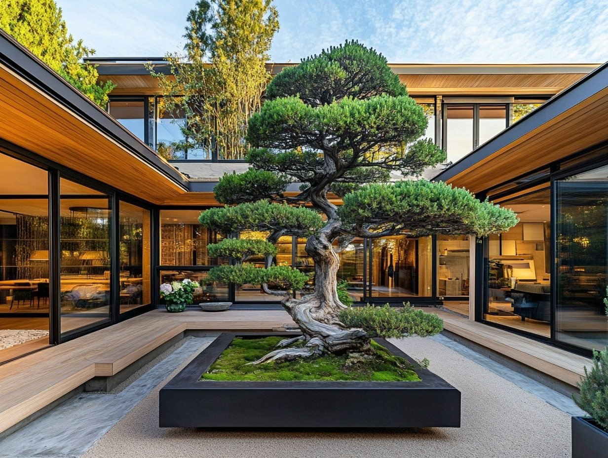 Showcase Bonsai Trees as Living Sculptures in Your Garden