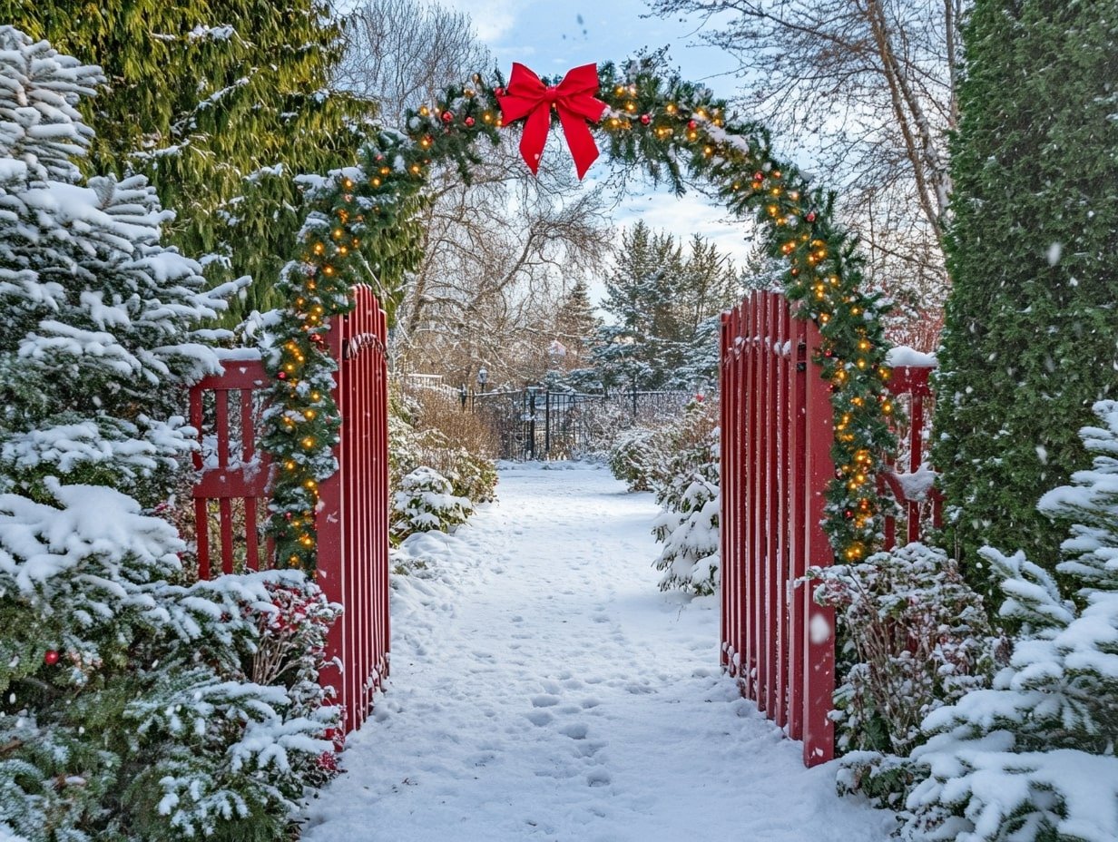 A Magical Entryway into Your Winter Wonderland