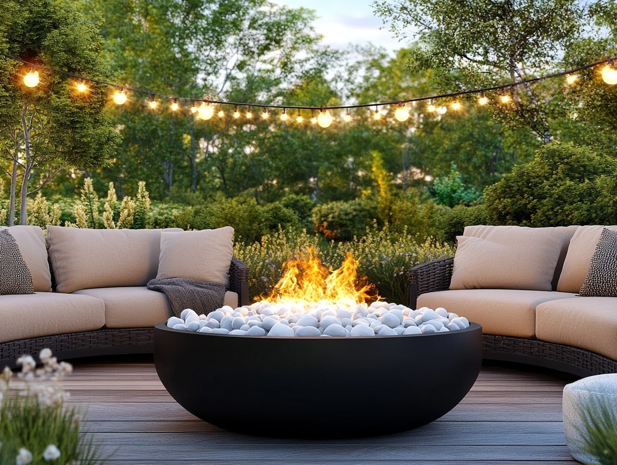 Add a Fire Pit for Year-Round Comfort