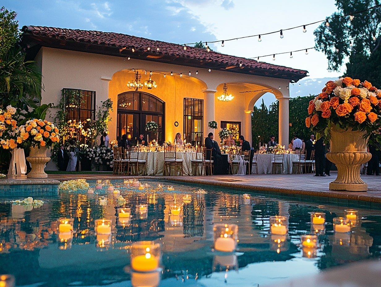 Float Candles in Water Features for a Serene Glow