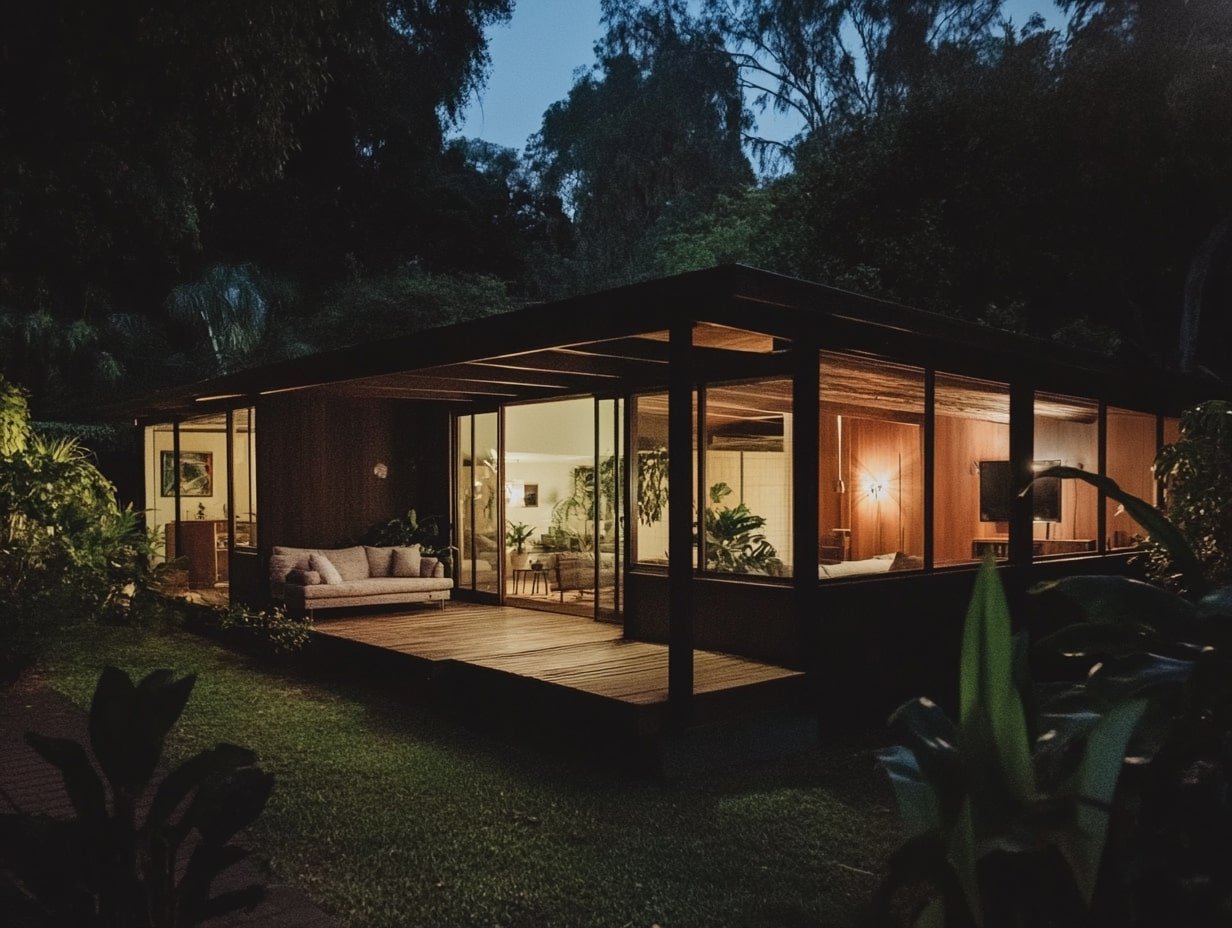 Create a Glowing Escape with Warm Interior Light Spillover