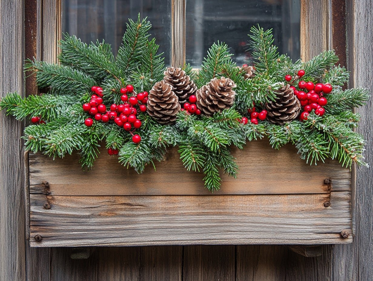 Dress Up Windows with Festive Frosty Boxes
