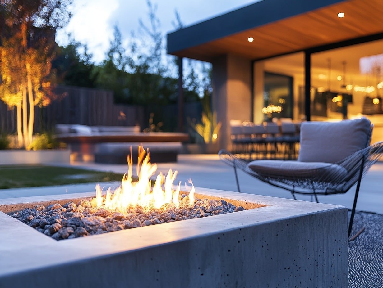 Fire Pit Ideas That Double as Dining Table