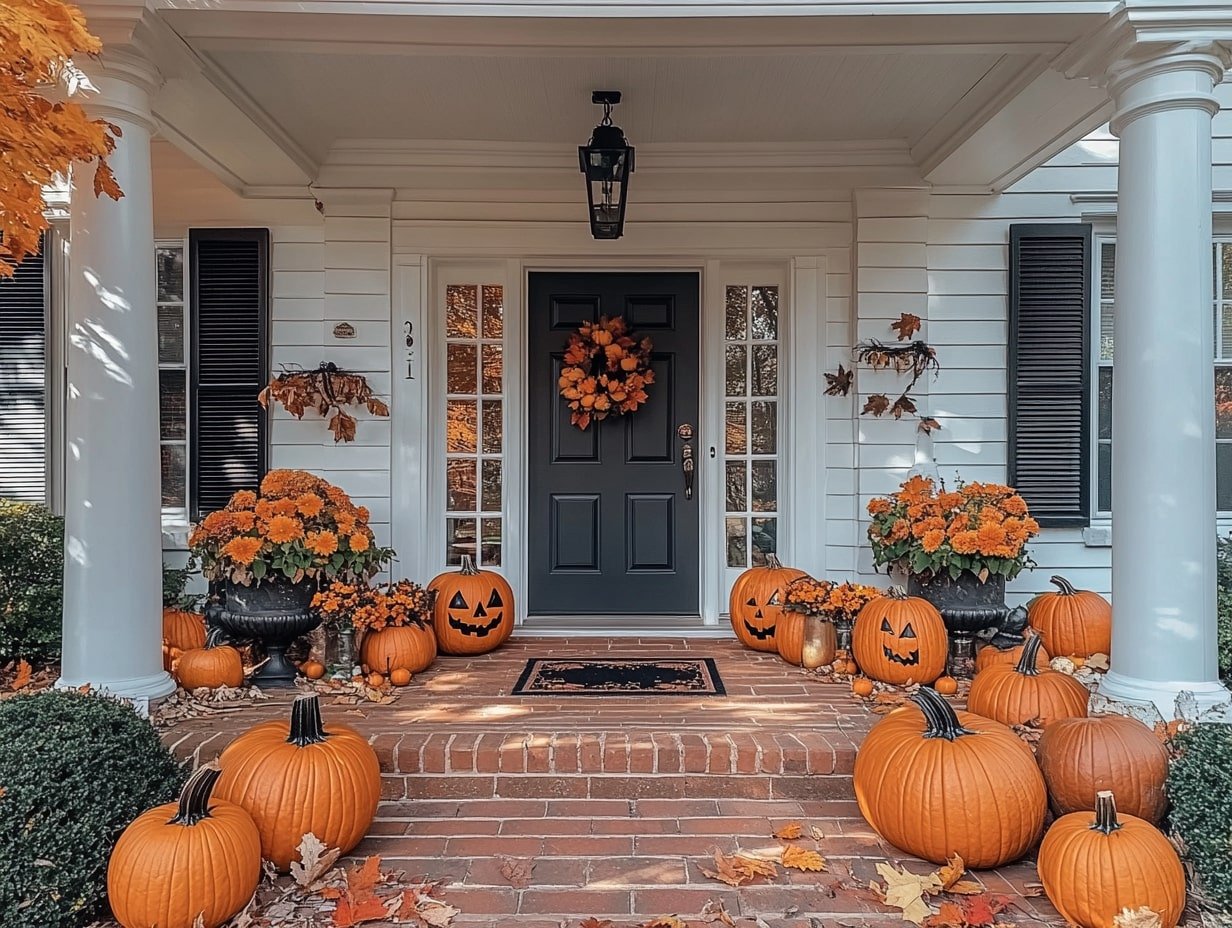 Front Porch Into a Fall & Halloween Dream