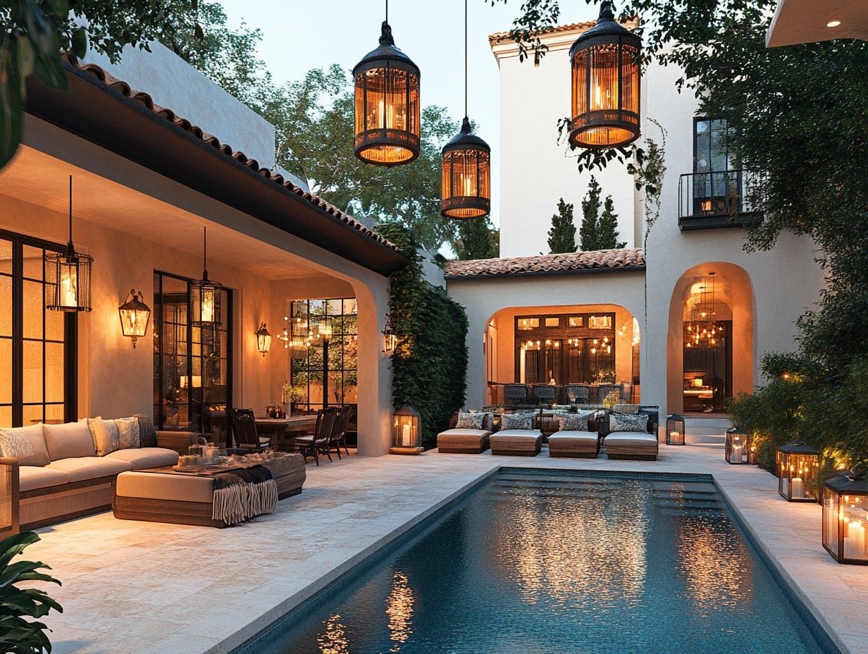 Hang Moroccan Lanterns for Enchanting Glow