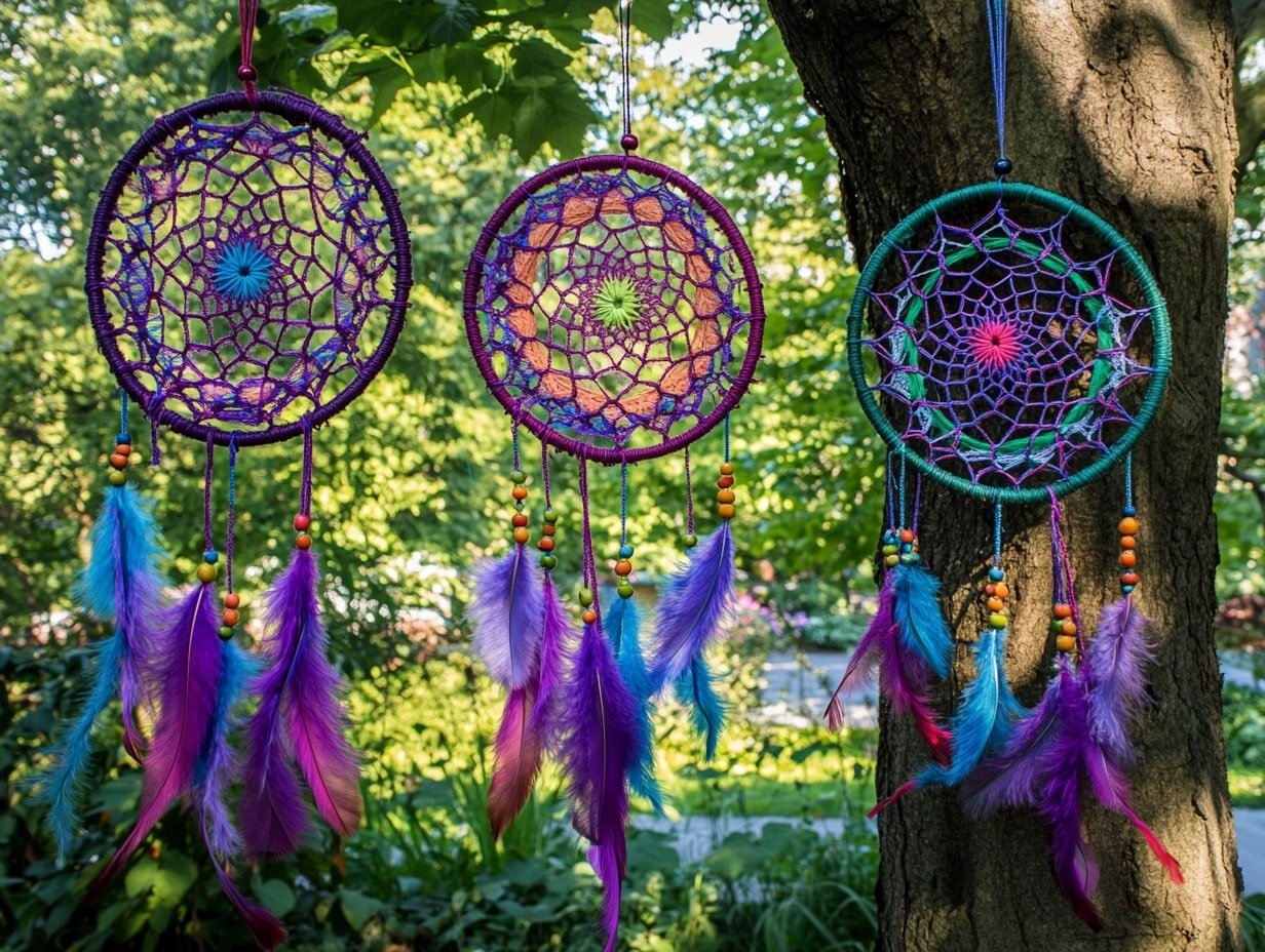 Hanging Dream Catchers from Trees: Invite Good Vibes and Boho Charm into the Breeze