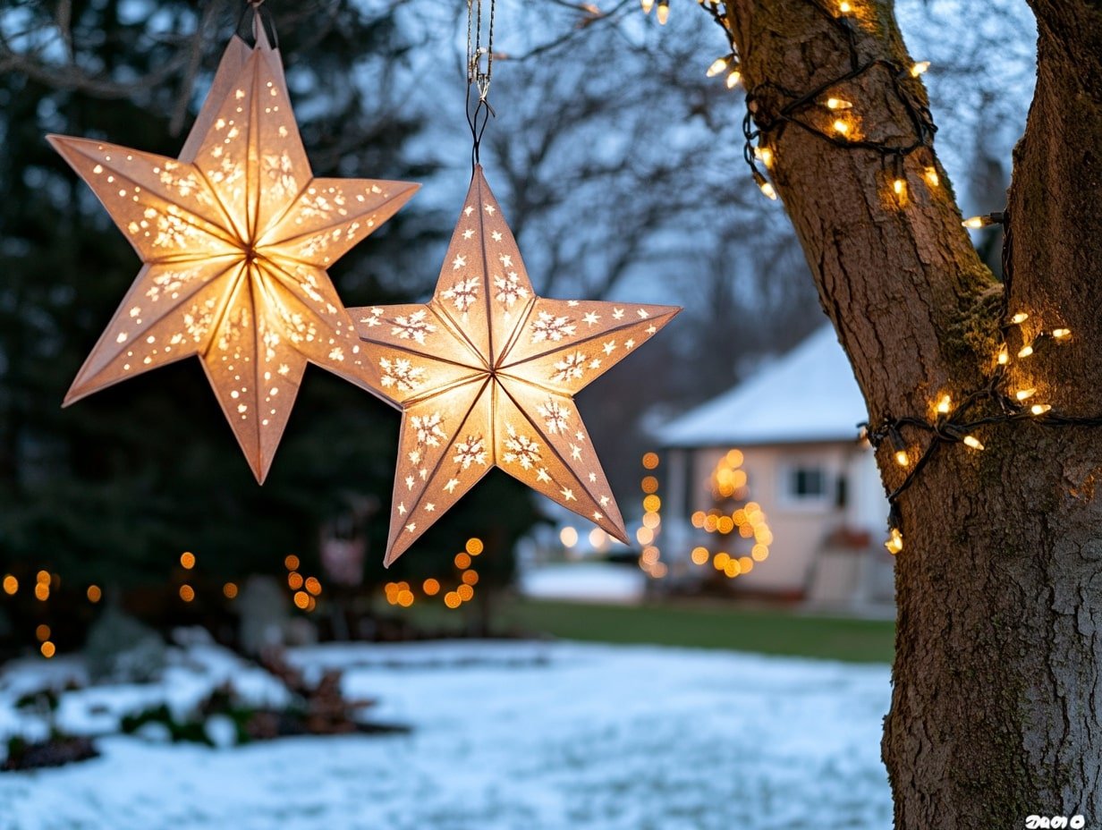 Hanging Star Lanterns