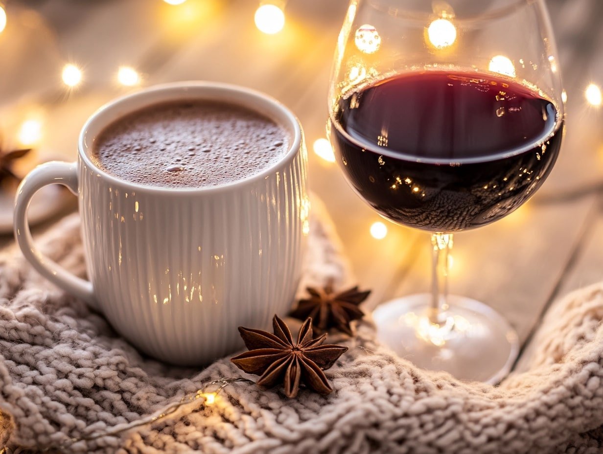 Set Up a Cozy Hot Cocoa and Mulled Wine Bar