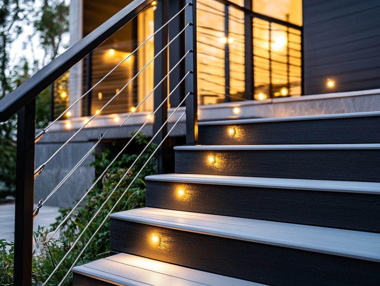Add Step Lighting for Safety and Style at Night
