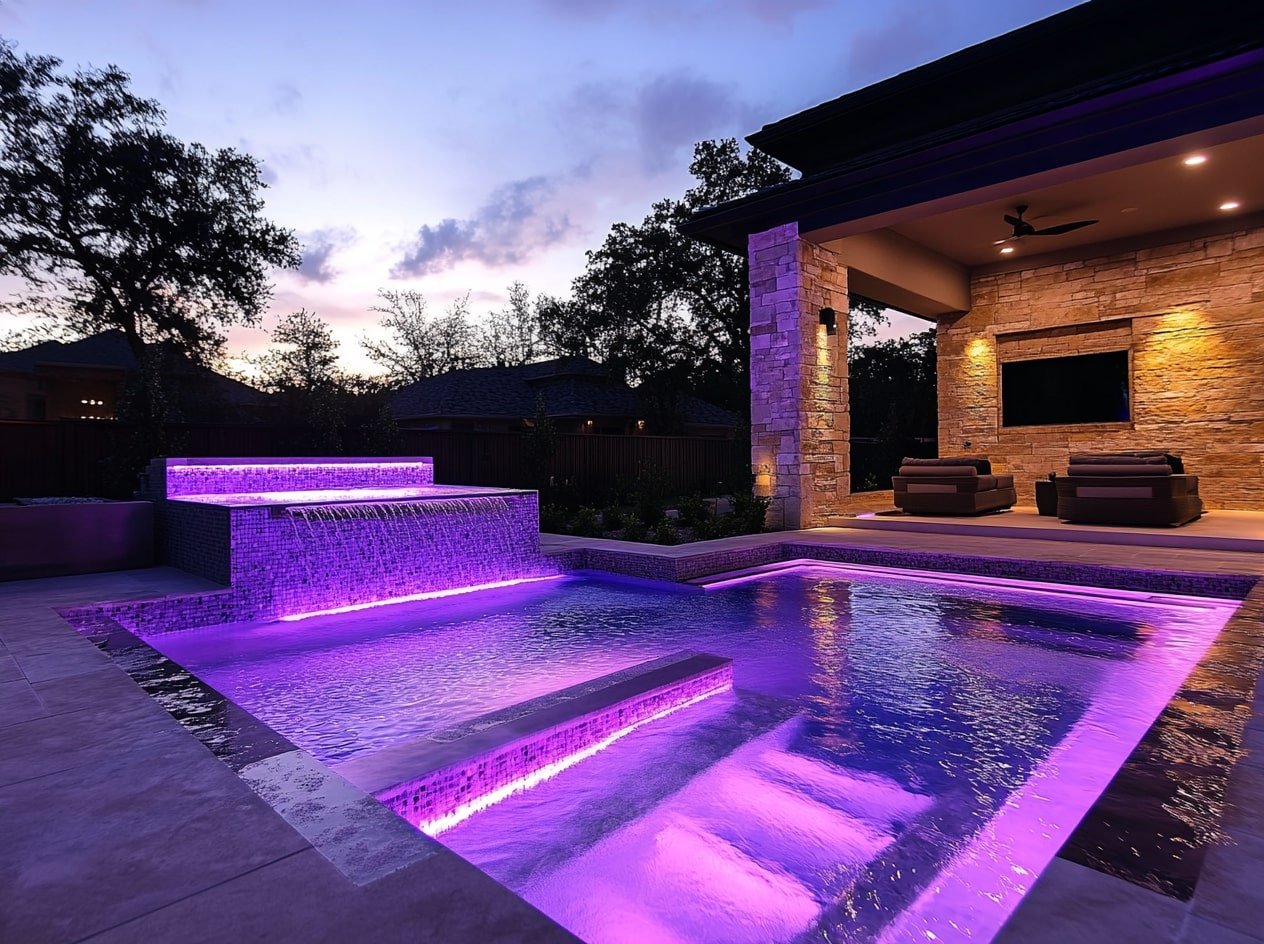Install Underwater Pool Lights for a Luxurious and Safe Night Swim