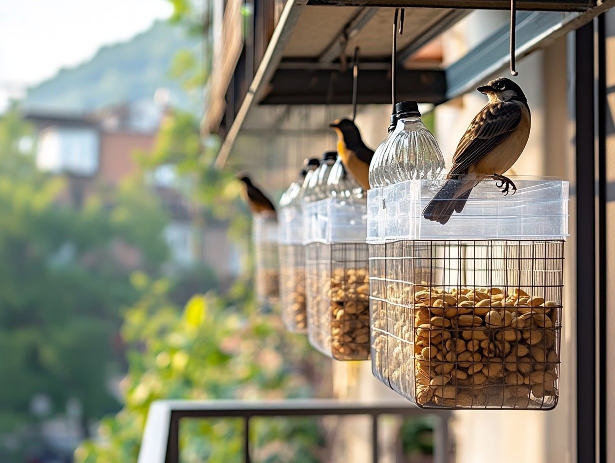 Install a Bird Feeder to Attract Birds and Bring Nature to Your Balcony
