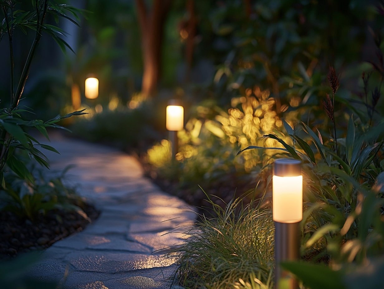 Solar Lighting for Garden Walkways