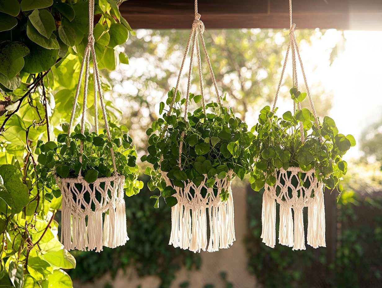 Hang Greenery with Free-Spirited Flair