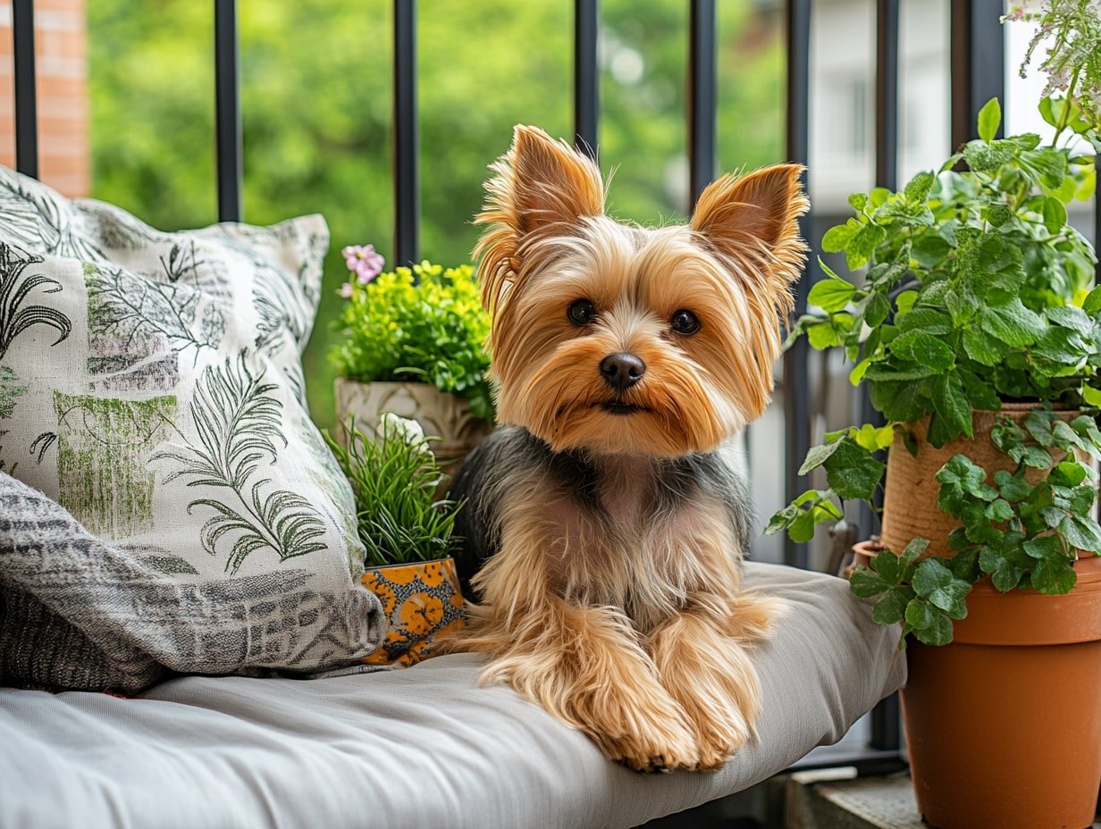 Make Your Balcony Pet-Friendly with Cozy Seating and Greenery