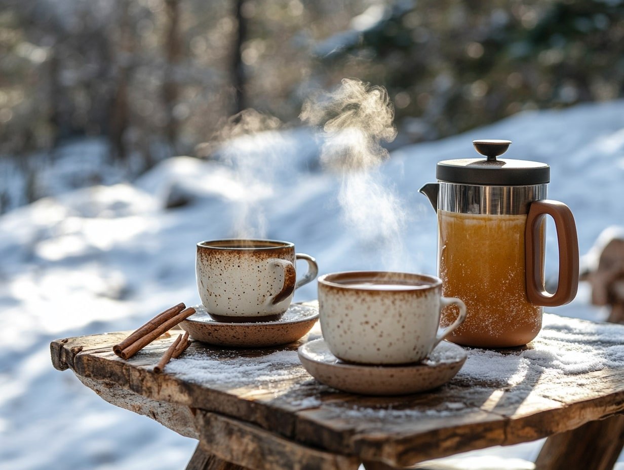 Mulled Cider Stations for a Cozy Winter Retreat