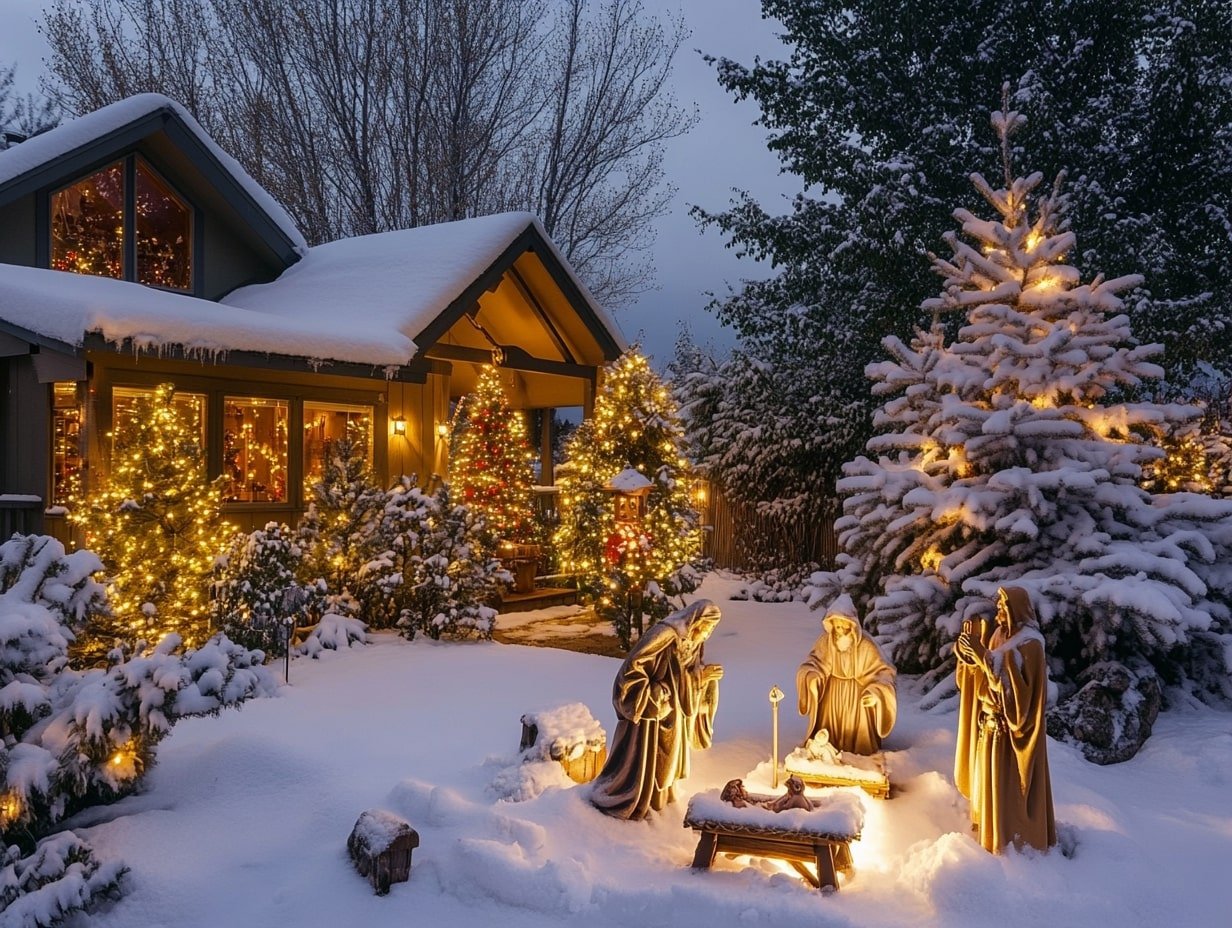 Nativity Scene Display