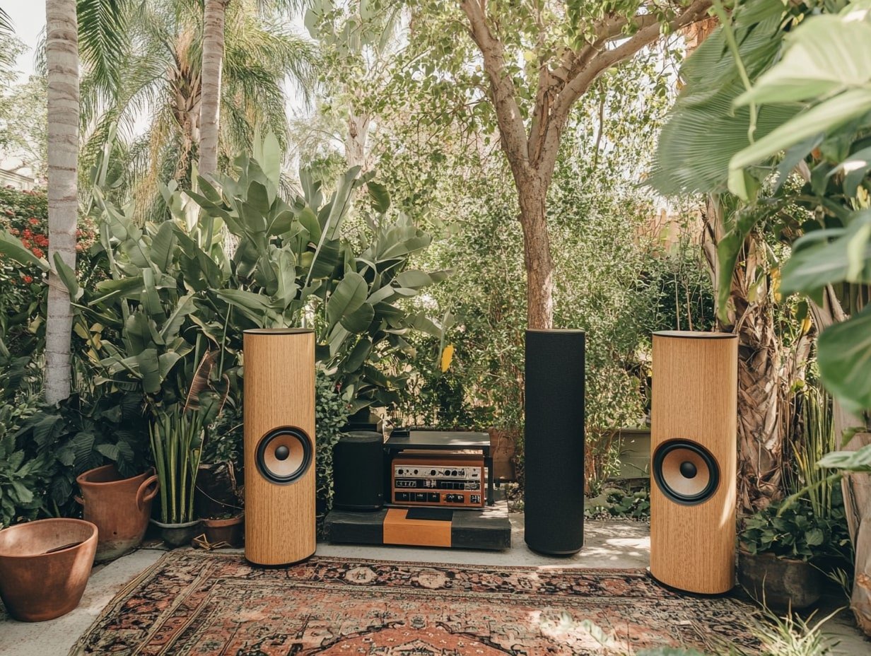 Outdoor Music Corner with Classic Tunes: Groove in Nature’s Rhythm