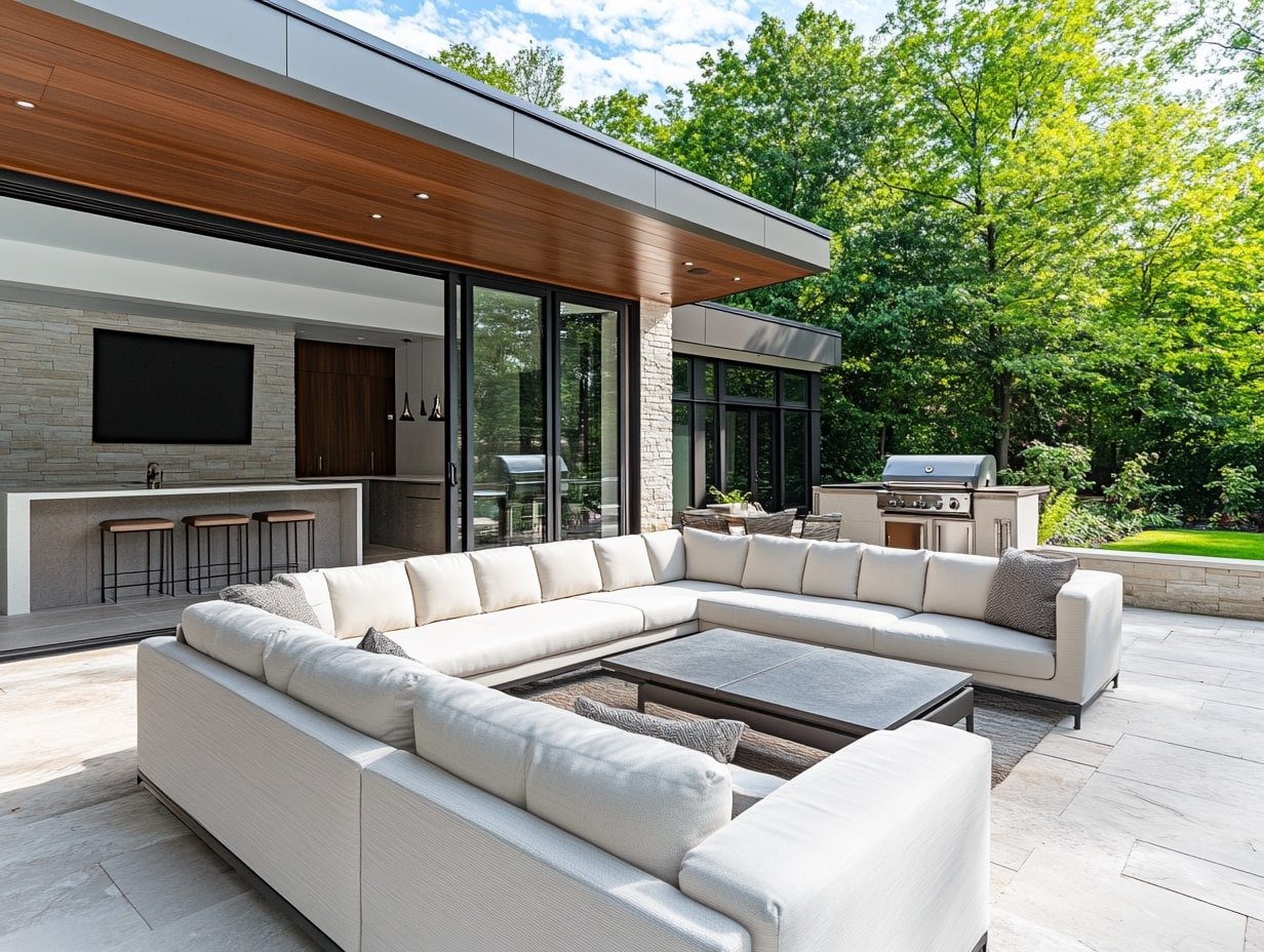 Design an Open-Air Living Room with Seamless Indoor-Outdoor Flow