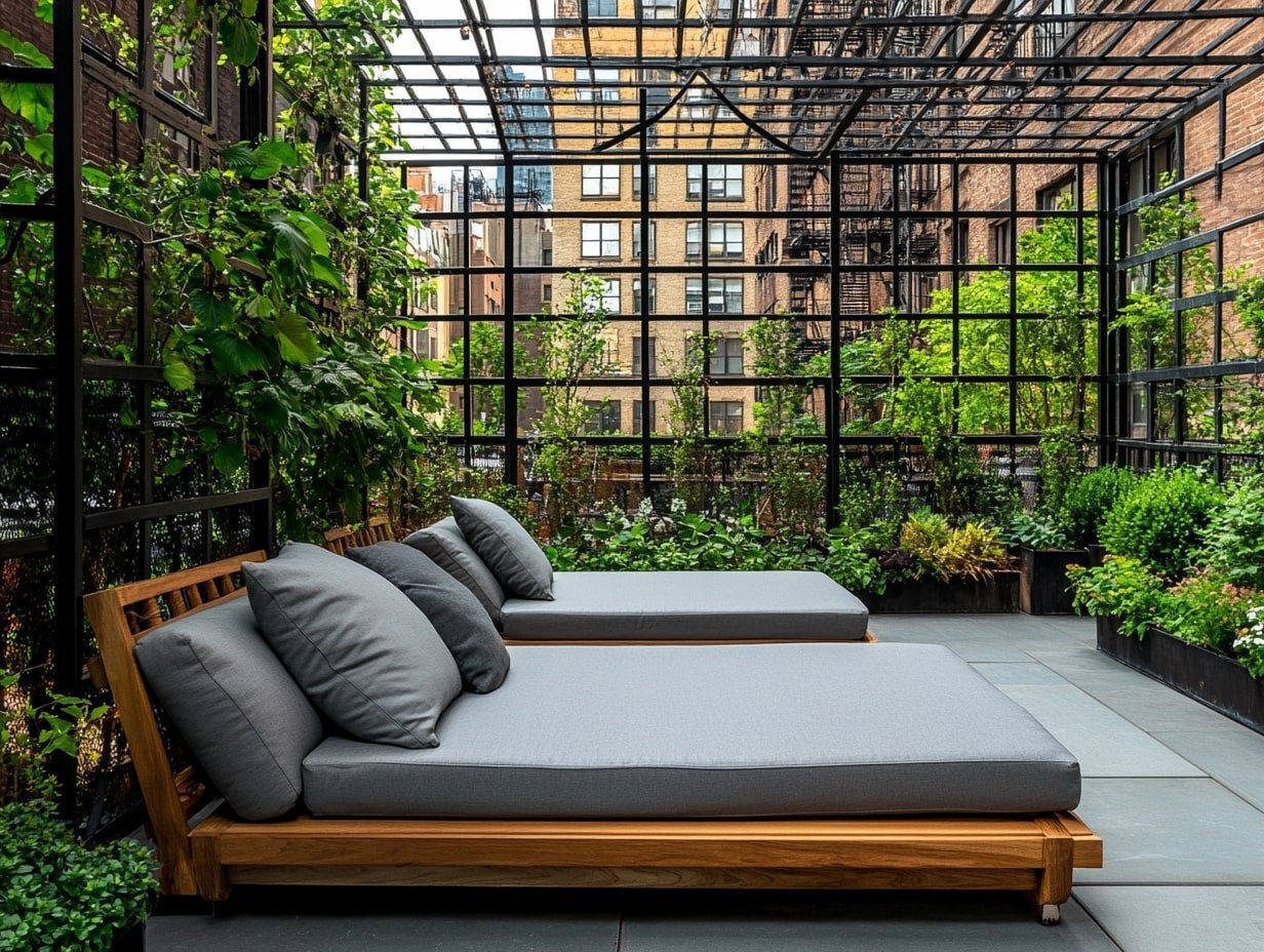 Escape the City in Style with a Garden Daybed Patio Design