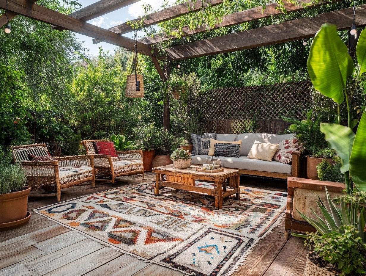 Embrace Laid-Back Vibes with a Boho-Inspired Patio Retreat