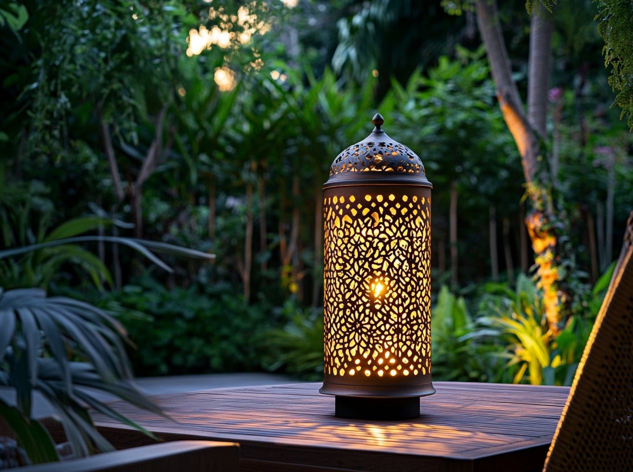 Place Moroccan Lanterns on Dining Tables for a Rustic Vibe