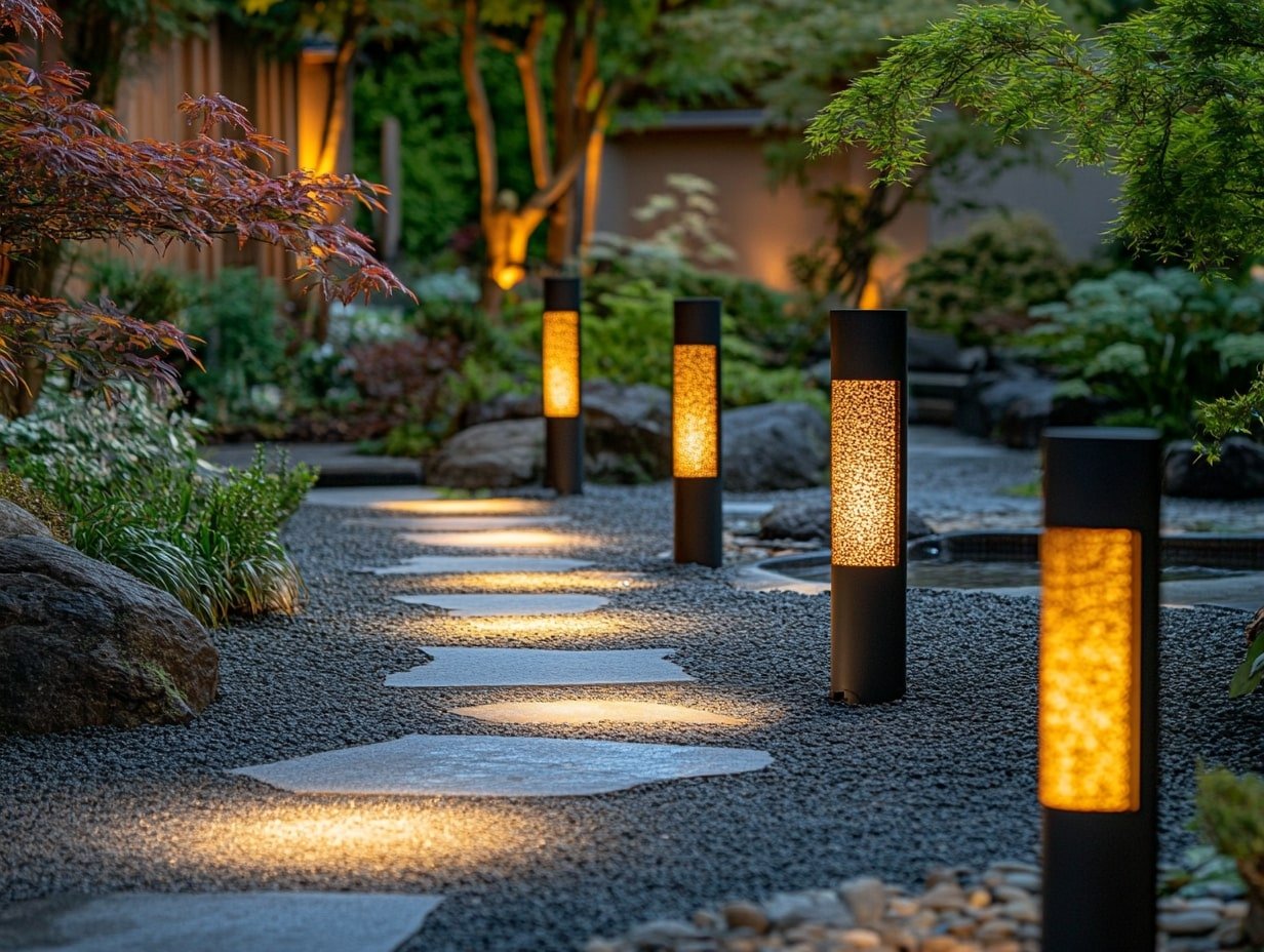 Night Walkway Ideas with Solar Lights