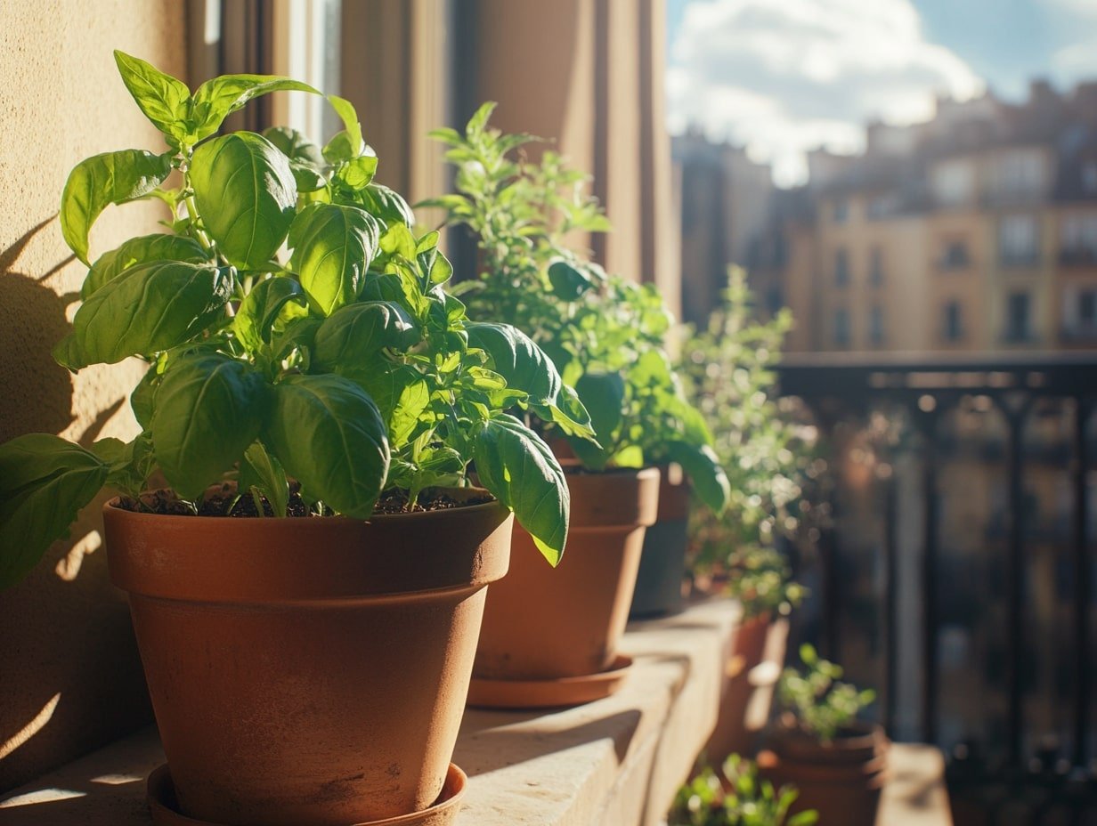 Plant an Edible Garden on Your Balcony With Sun-Loving Herbs