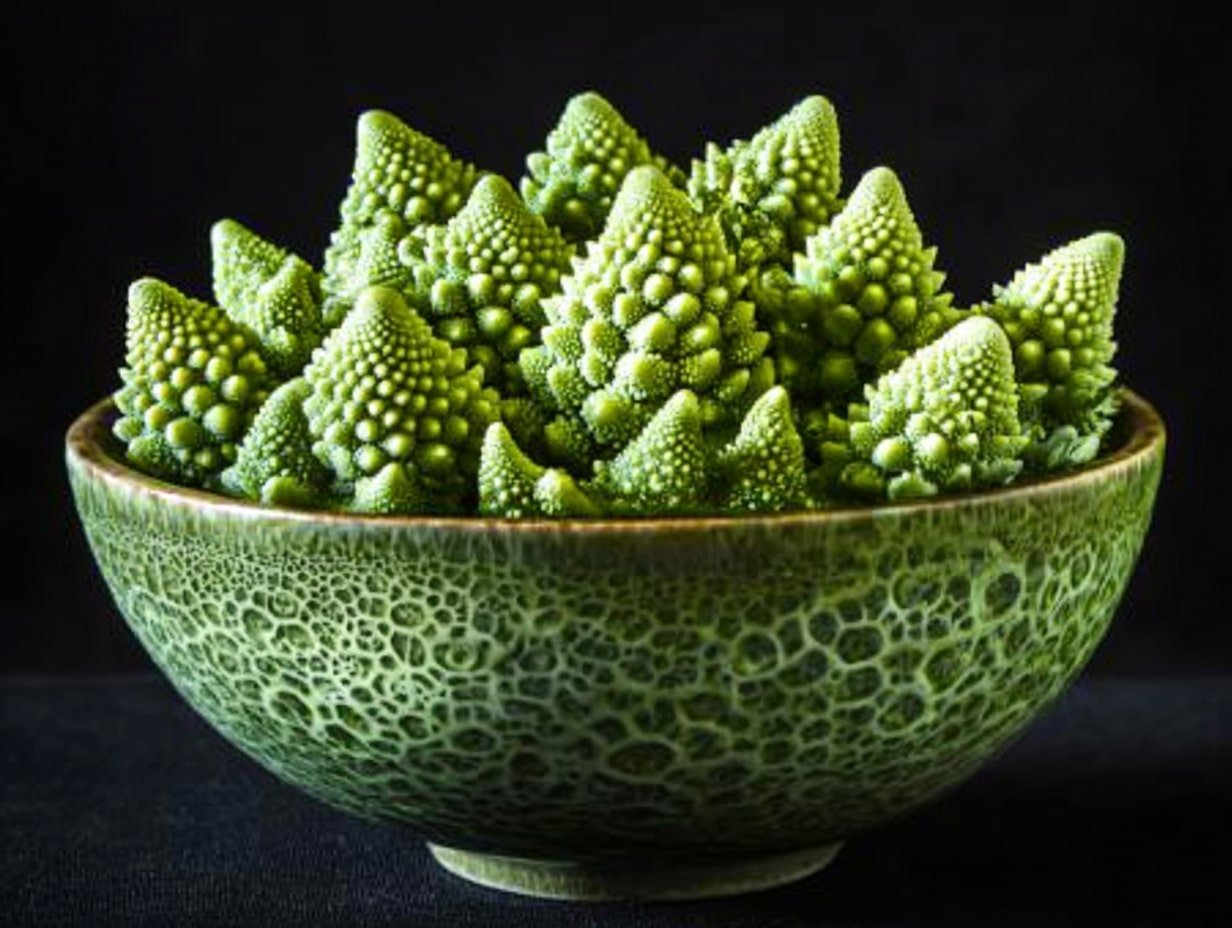 Romanesco Broccoli: Nature’s Fractal Delight