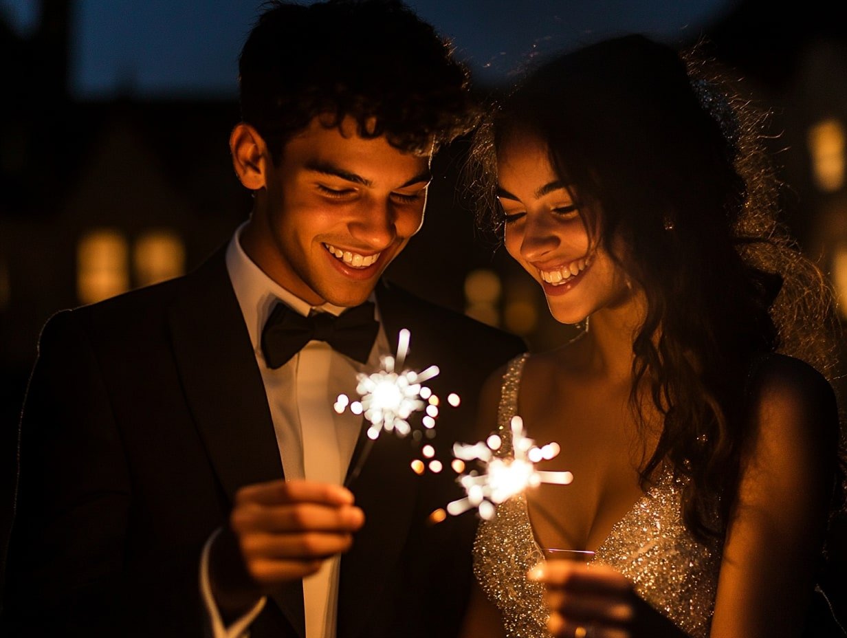 Light Up the Night With a Sparkler Send-Off