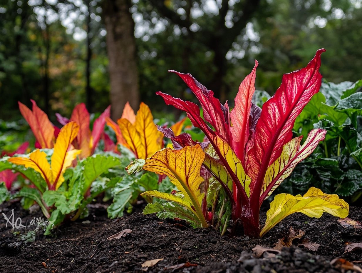 Gardening with Swiss Chard Flair