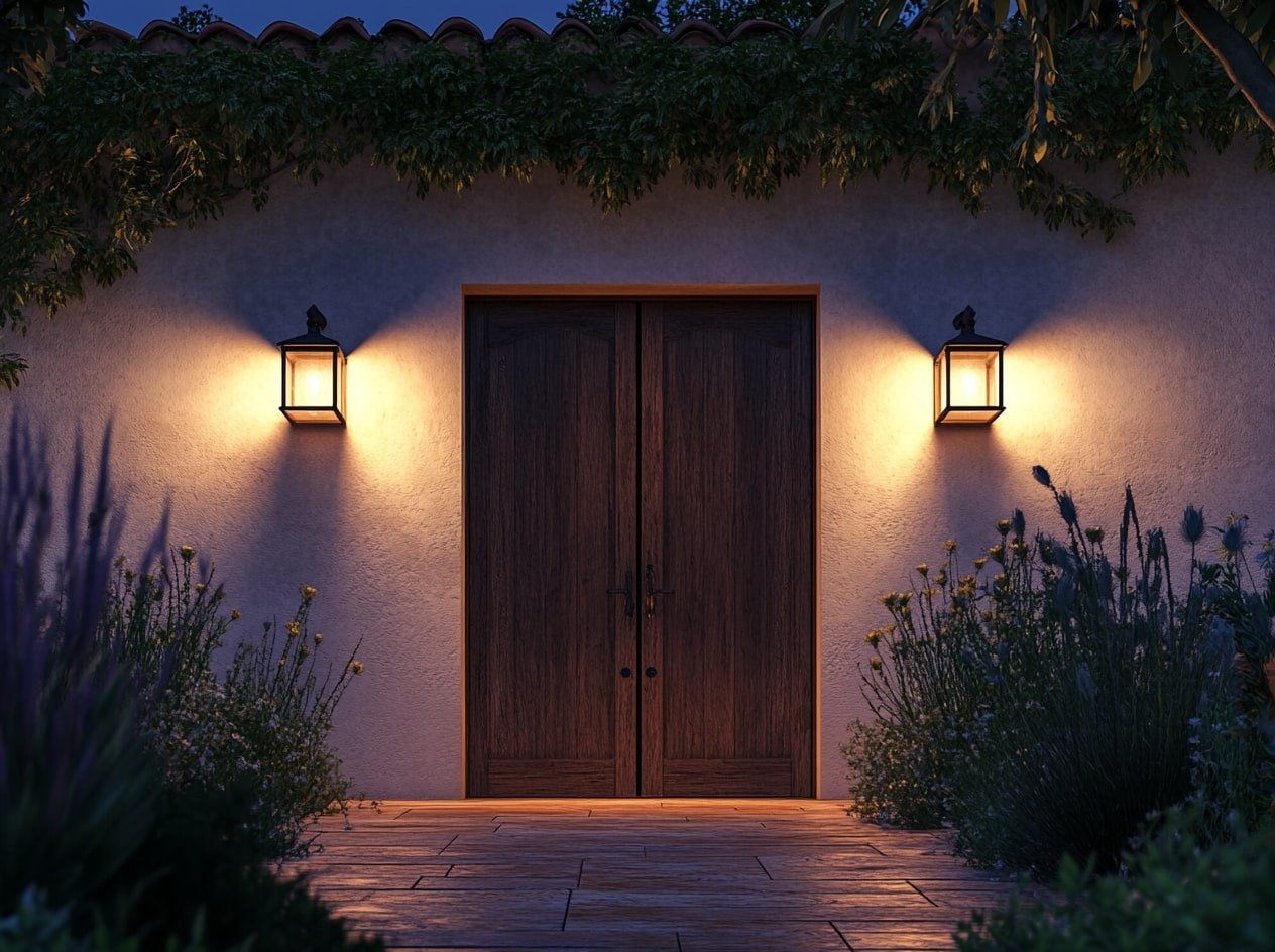Use Motion Sensor Flood Lights for Entrances and Exits to Boost Safety and Style
