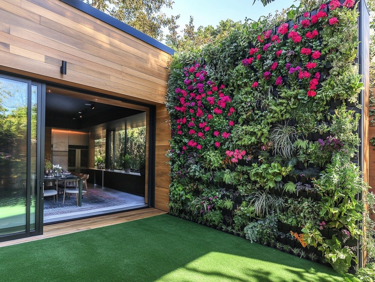Maximize Space with a Vertical Garden Wall