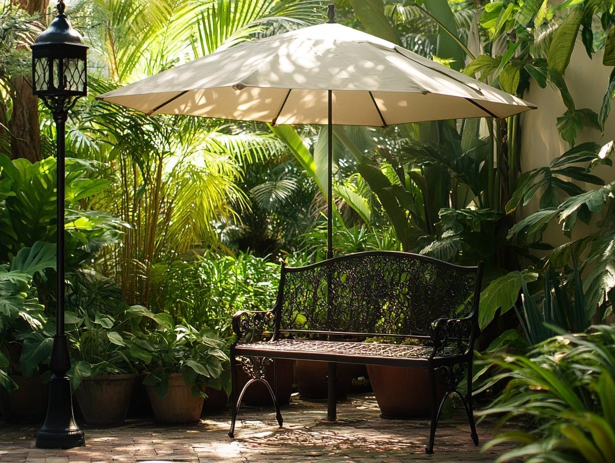 Garden Nook with a Timeless Touch
