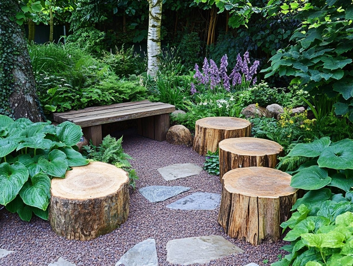 Woodland-Inspired Garden Nook