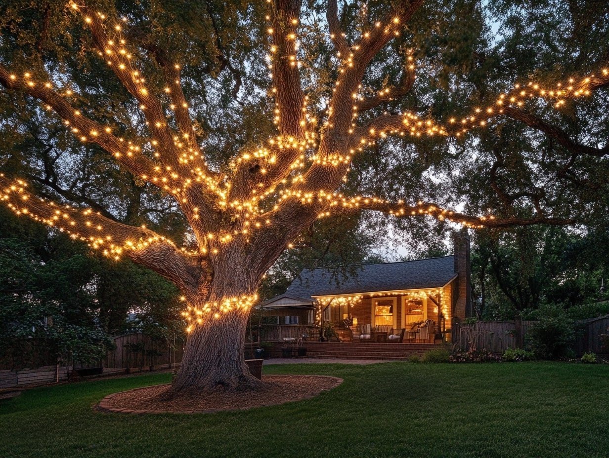 String Lights for a Magical Backyard Glow