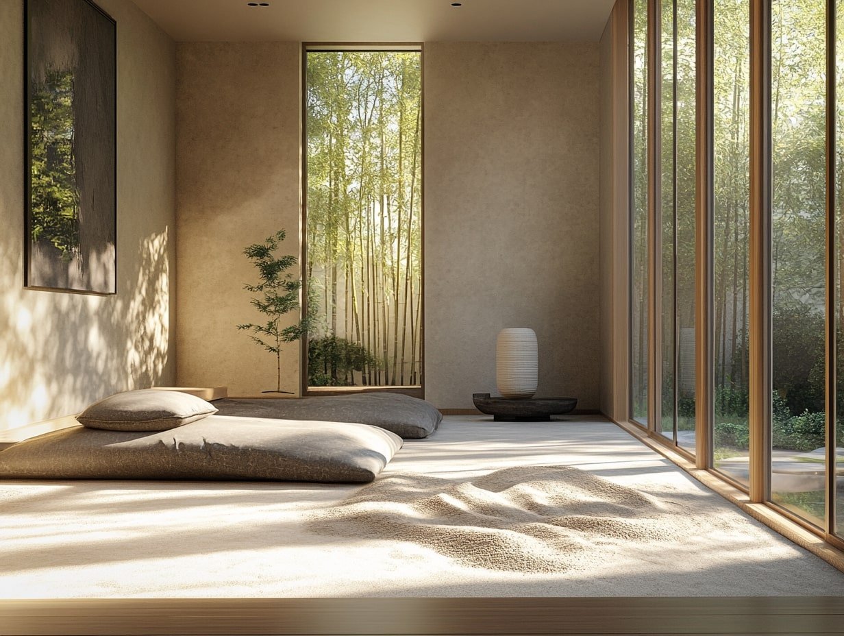 Zen Corner With Natural Ligh
