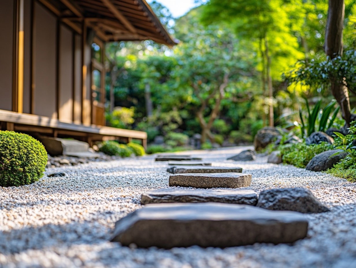 Design a Serene Zen Garden Patio with Stepping Stones and Minimalist Tranquility