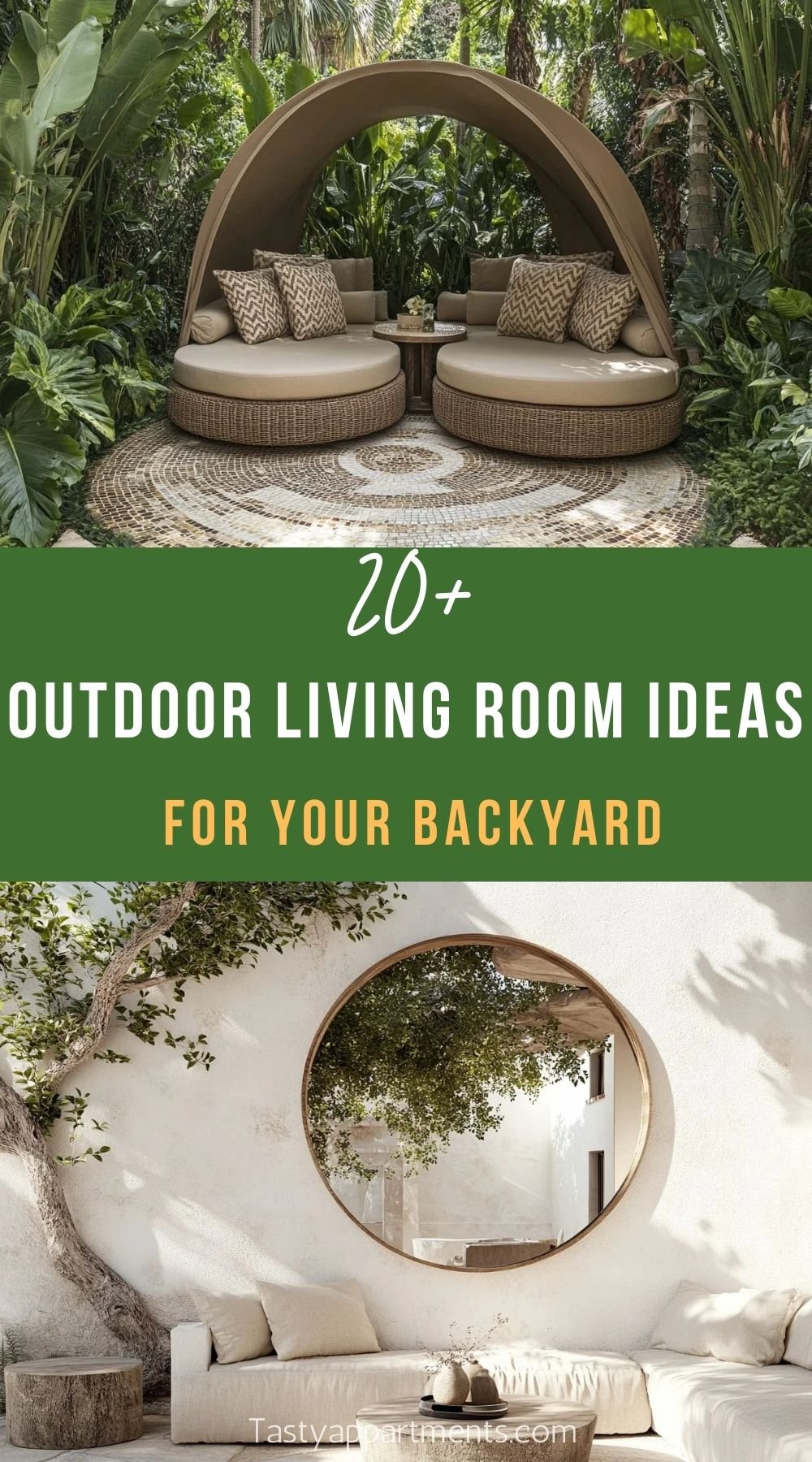 20+ Outdoor Living Room Ideas for Your Backyard 2025!